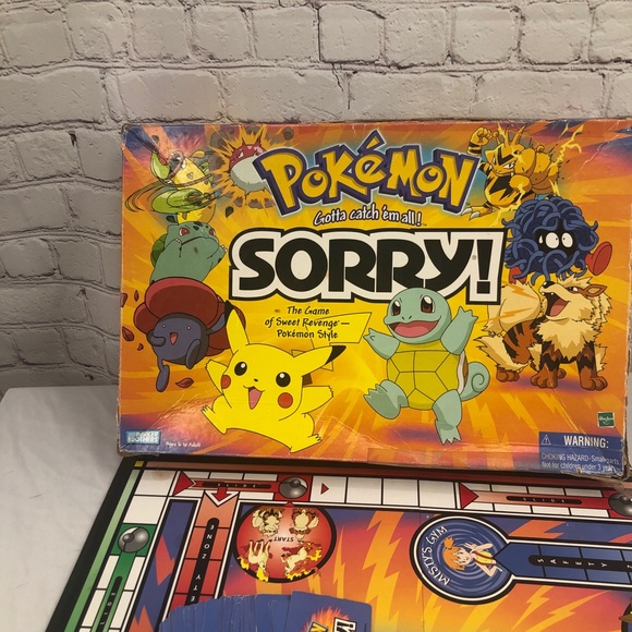 Pokémon Sorry Got to Cath Them All Board game - Picture 5 of 6